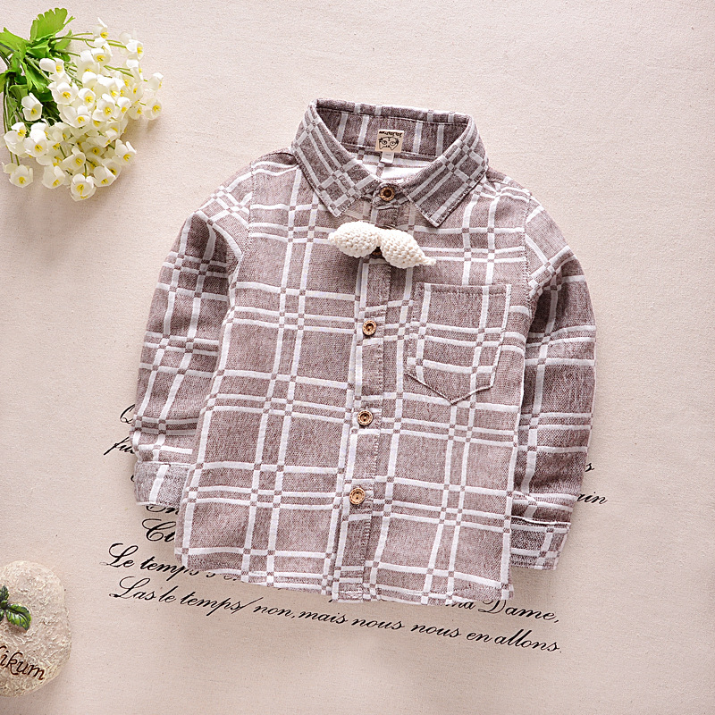 Chemise garcon à manche longue - Ref 2075441 Image 21