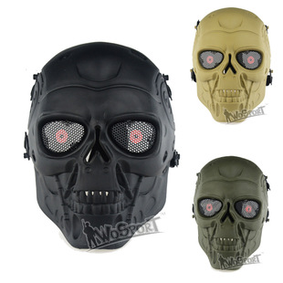 Field real CS Halloween horror film Terminator full face protective mask skull riding mask