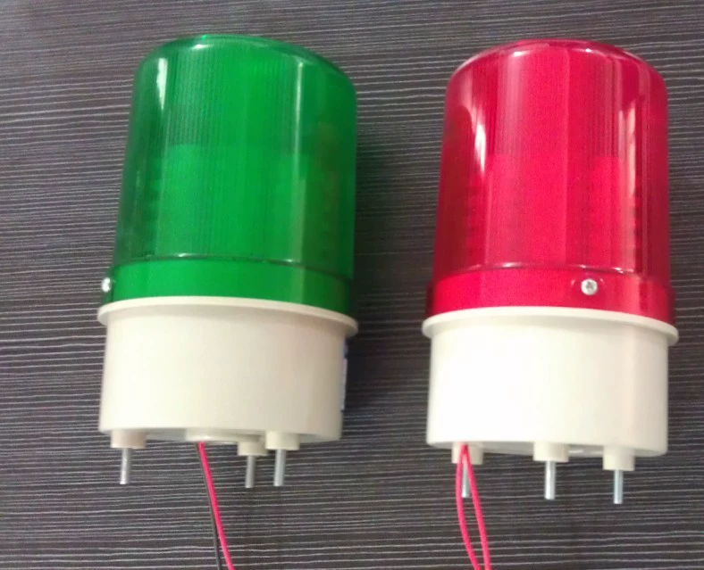 Розетка LTE-1101J LED 220V 24V12V Красный Зеленый Синий Многоцветный вращающийся сигнальный светильник Звуковая и световая сигнальная лампа