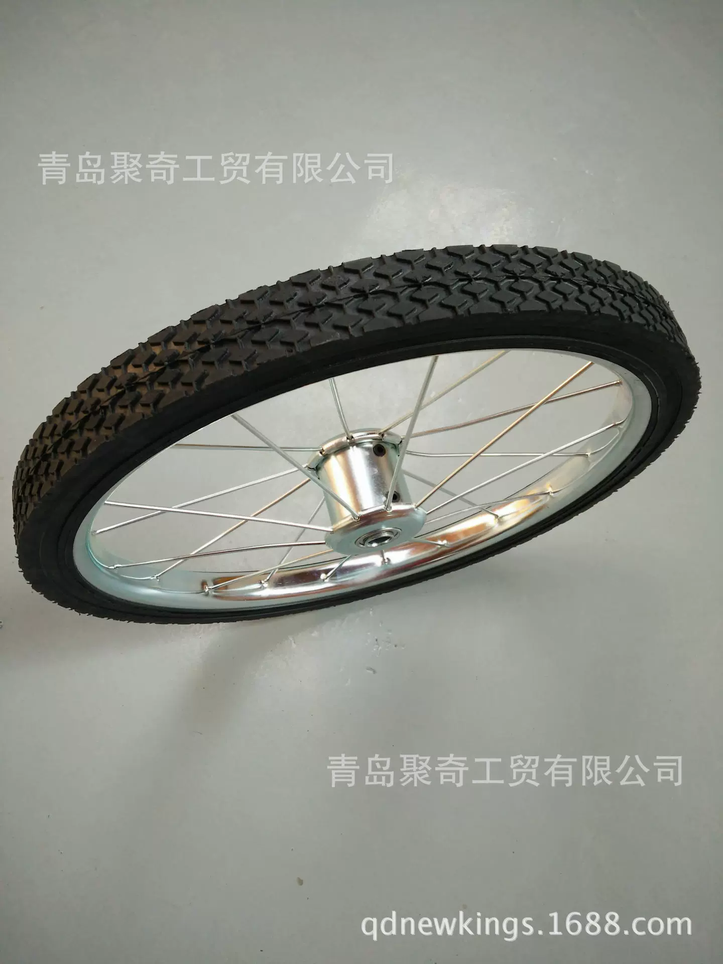 Rubber bike spokes, inflatable wheel, 20x