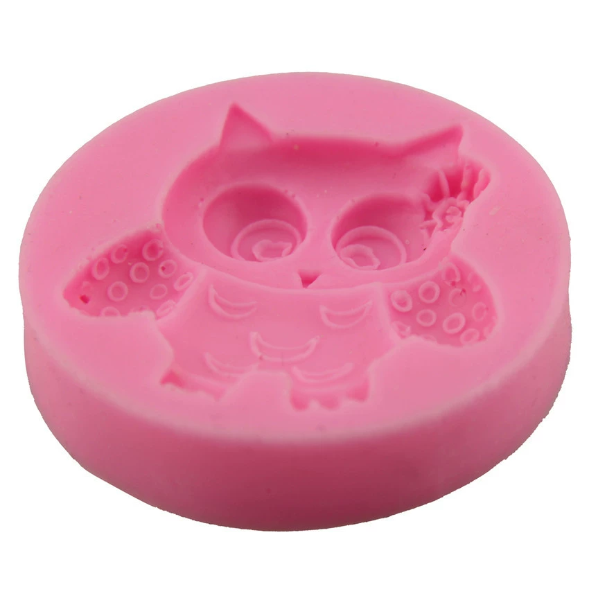 Fondant, acrylic mold, direct factory sales, owl, handmade