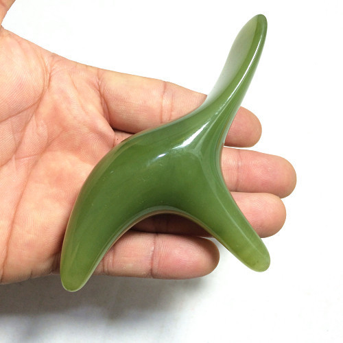 Dense wax triangle bird massager 3 prongs original point massage bird massage bird point pressure acupuncture point meridian stick small three prongs