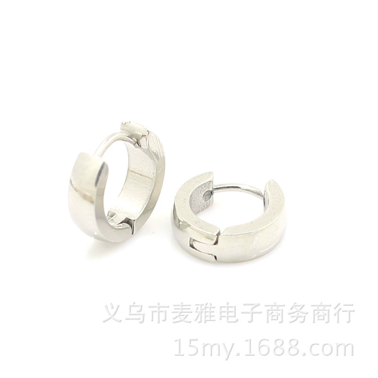 Серьги из нержавеющей стали, клипсы, аксессуар, европейский стиль, оптовая продажа