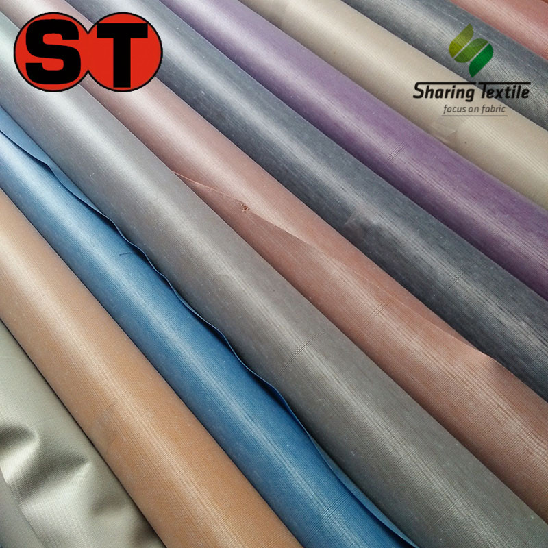 厂家直销PVC箱包面料/针织底PVC箱包布/箱包布数码印花