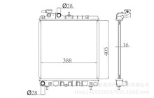 适用于现代阿托斯HYUNDAI ATOS 05-11 汽车散热器MT 25310-05500