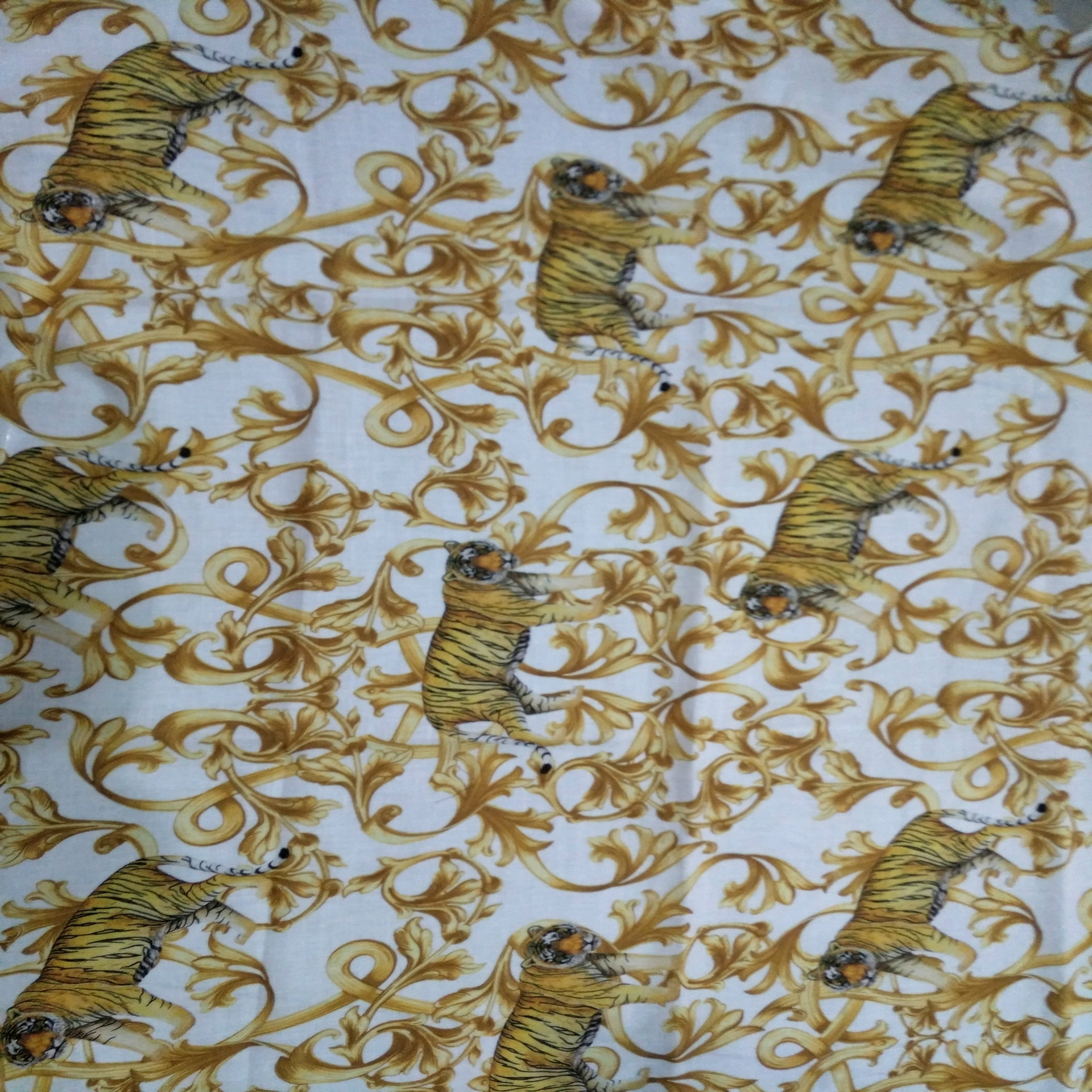 印花厂家 苎麻印花 活性数码直喷KH3221-0