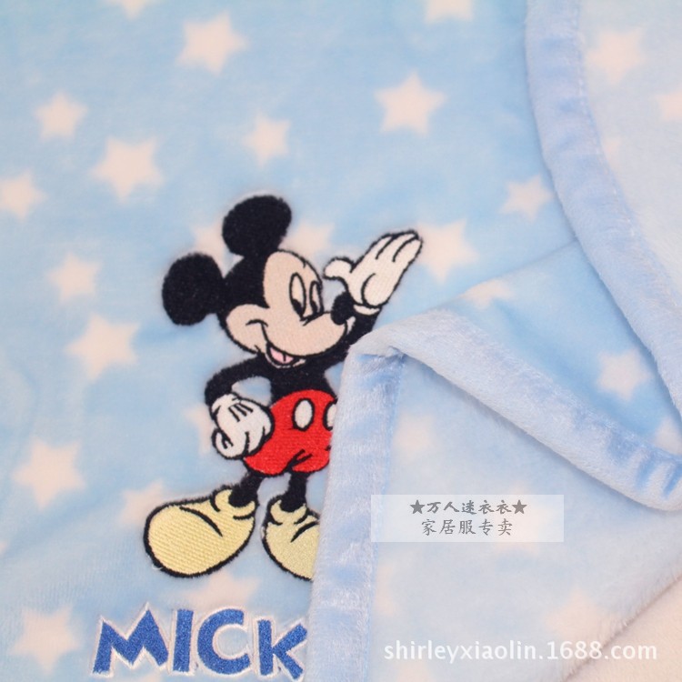 蓝星米奇 法兰绒毯 (2)