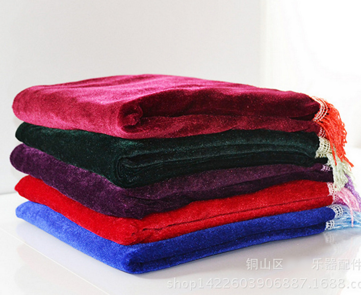 金丝绒古筝罩批发 防尘罩 防尘套 多色可选 古筝配件厂|ms