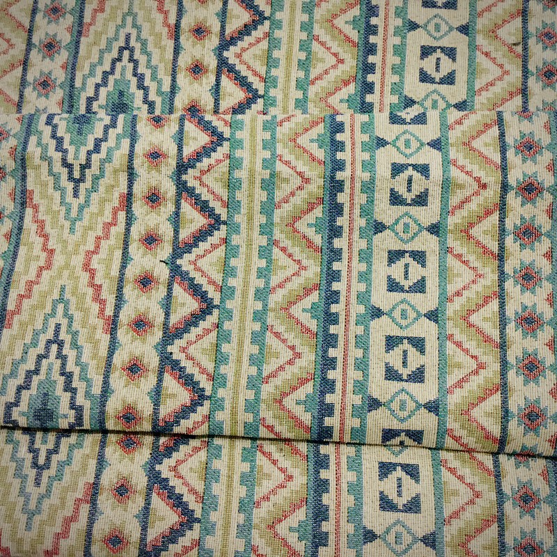 厂家直供 波西米亚风提花布 背包创意家居汽车座套等面料