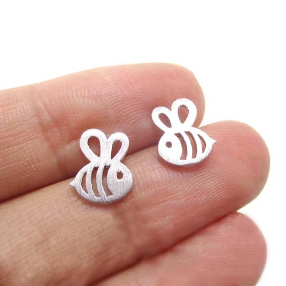 Fashion Plating Alloy No Inlaid Earrings Ear Studs display picture 8