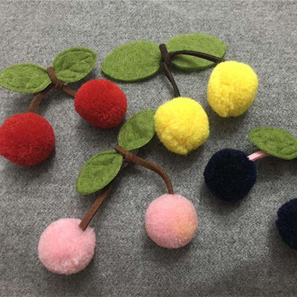 软妹可爱樱桃胸花淘宝赠品礼物