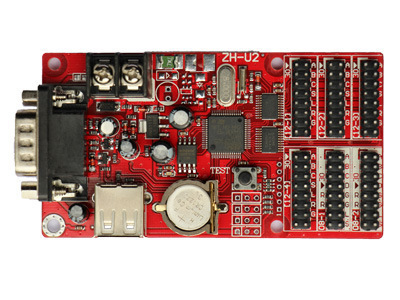 中航第六代ZH-U2 LED广告屏控制卡 U盘+串口