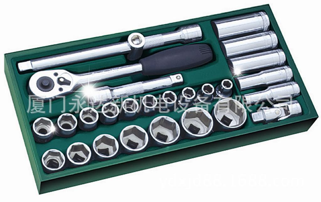 【含税】供应SATA世达工具工具托组套-27件12.5MM系列套筒09903