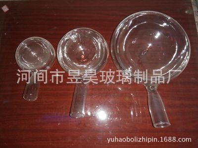 廠家直銷高硼矽玻璃大號水瓢 水舀子 勺子玻璃工藝品批發定做