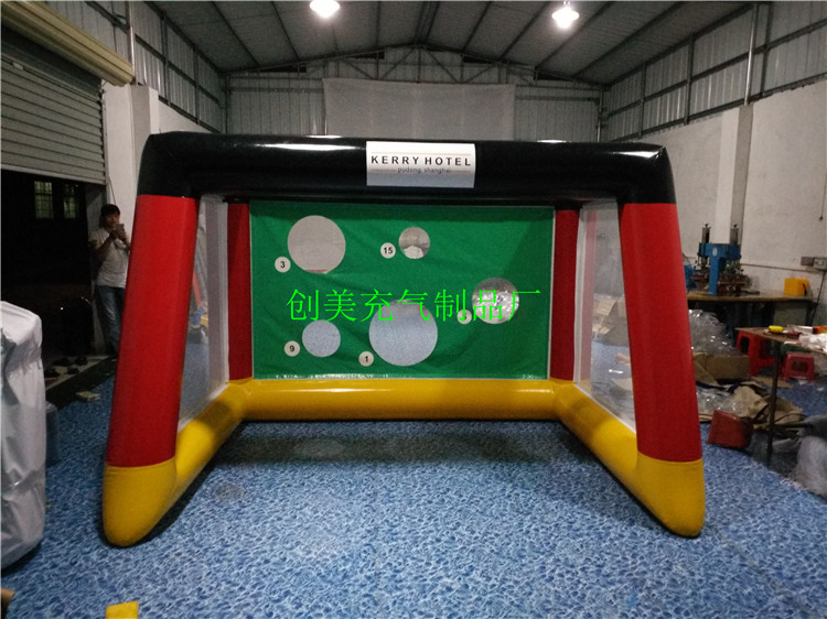 厂家直销，充气足球门，趣味玩具，趣味充气足球门