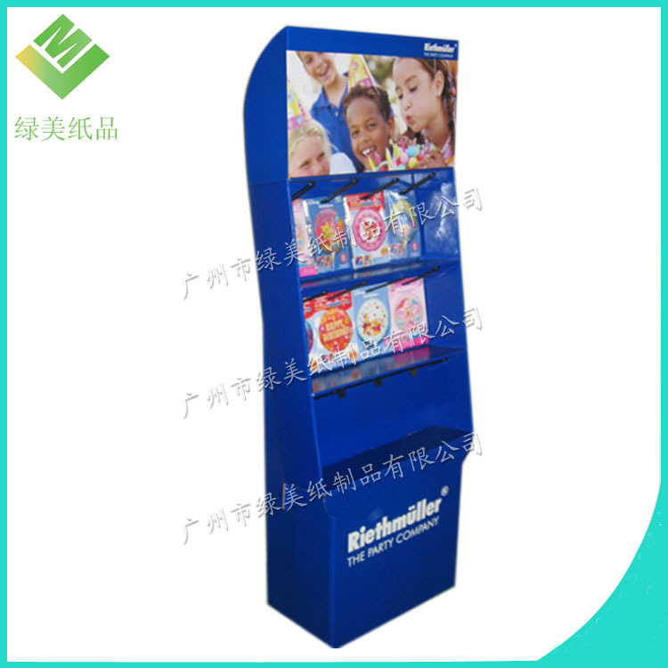 pop纸货架 节日礼品纸展示架 彩色纸陈列架 促销端架