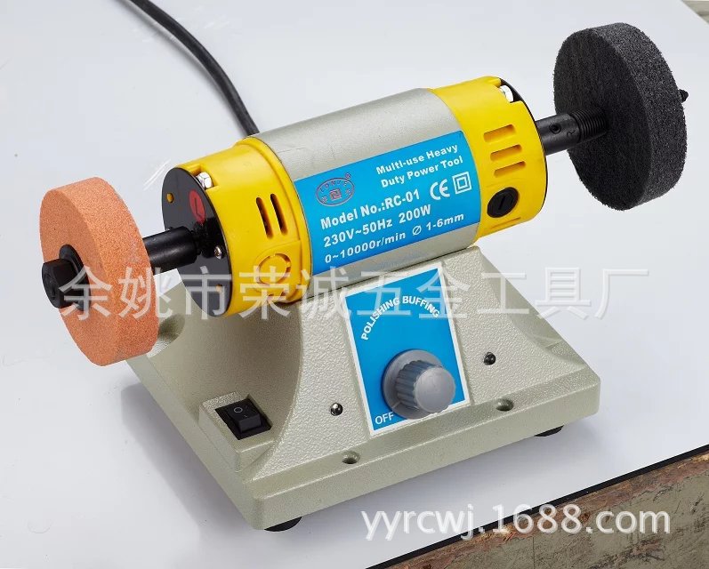 多功能调速微型台式砂轮机台磨机 厂家直销