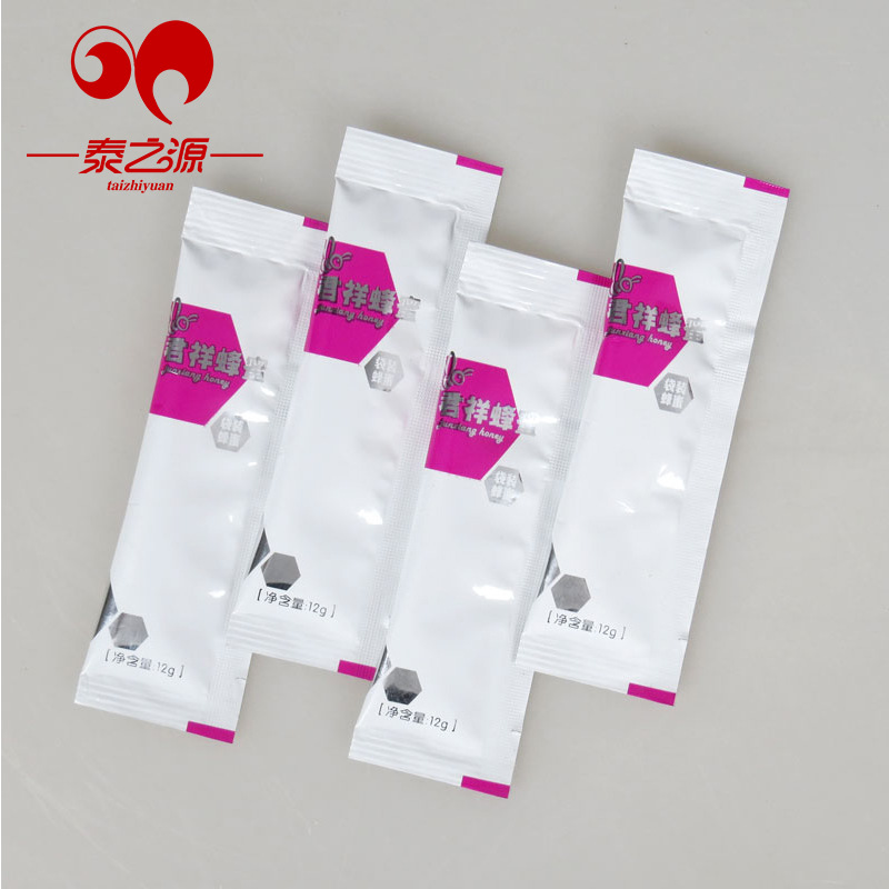 Manufactor 10g12g Pouch honey OEM wholesale Honey can oem A generation of fat