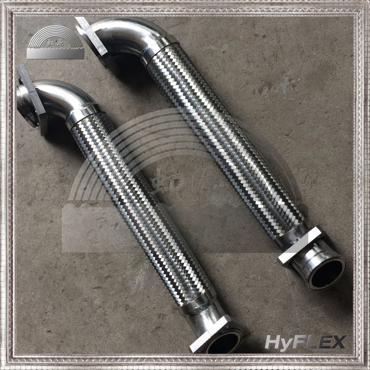 江苏省常州市定制方形法兰连接式 金属软管