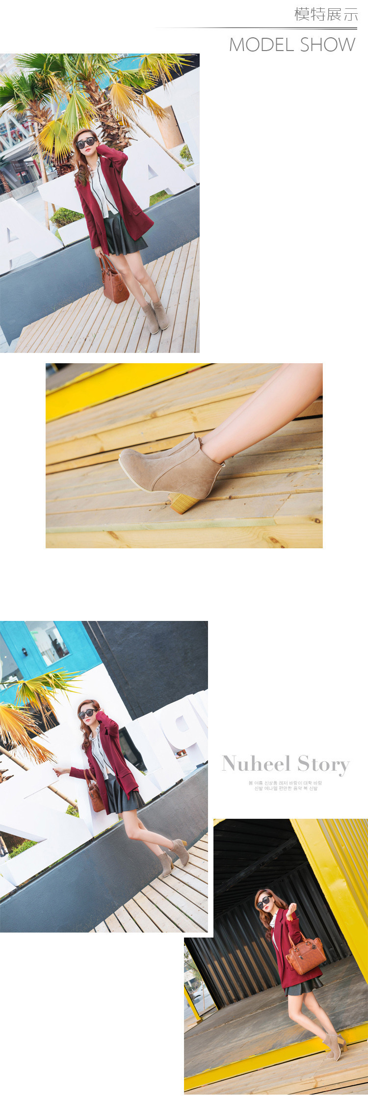 Bottes femme en PU artificiel - Ref 3355001 Image 4