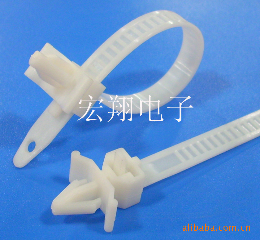 C01插鞘式电源线结束尼龙扎带、飞机头束线带