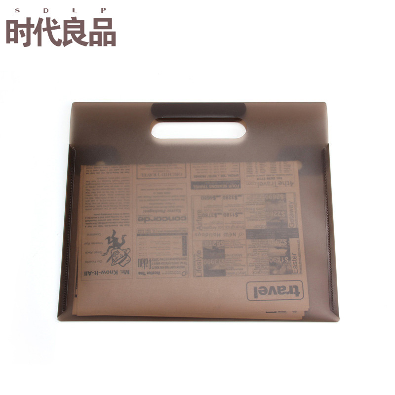 时代良品 双扣手提文件袋SD-N315主图2