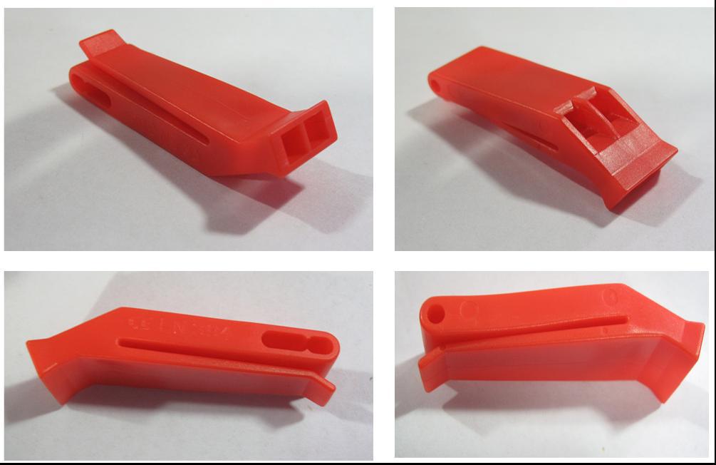 安全救生口哨PP塑料野外抢险呼叫警哨体育馆操场运动裁判教练口哨