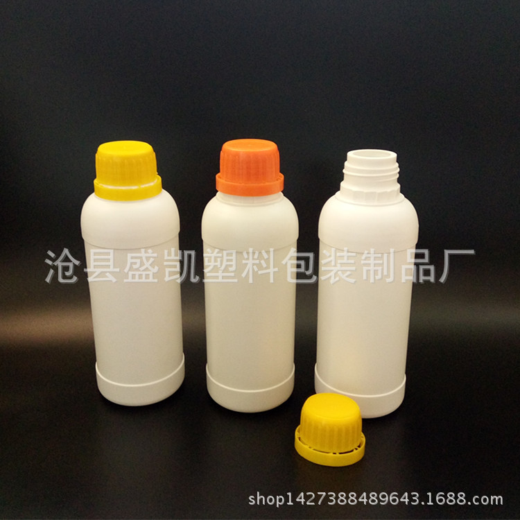 厂家供应500ml农药瓶  防盗盖塑料瓶 农药塑料包装瓶子