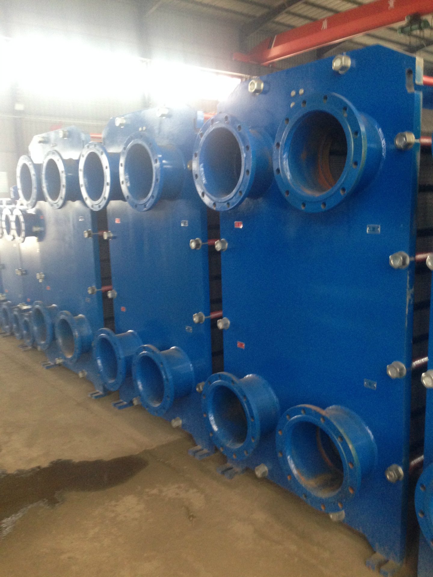 现货热销 不锈钢板式换热器 小型可拆板式热交换器 智能换热机组