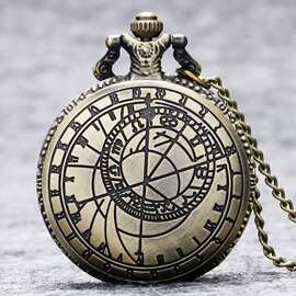 青铜护士表 模式石英蒸汽朋克怀表 护士手表 男 女 怀表厂家直供