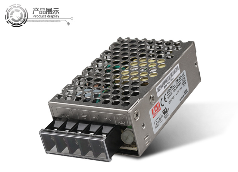 ȫ��ԭװ̨��MEAN WELL��γ���ص�Դ RS-25-12 25W 12V 2.1A �ֻ�