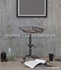 Garden decoration retro creative desktop chair lift rotation rotating chair cast iron bar chair chair lift chair