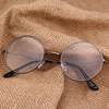 Retro metal fashionable trend glasses, wholesale