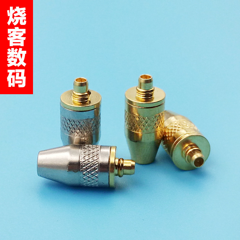Good quality thread fastening Shure universal SE 535 215 846 and other metal earphone pin Male