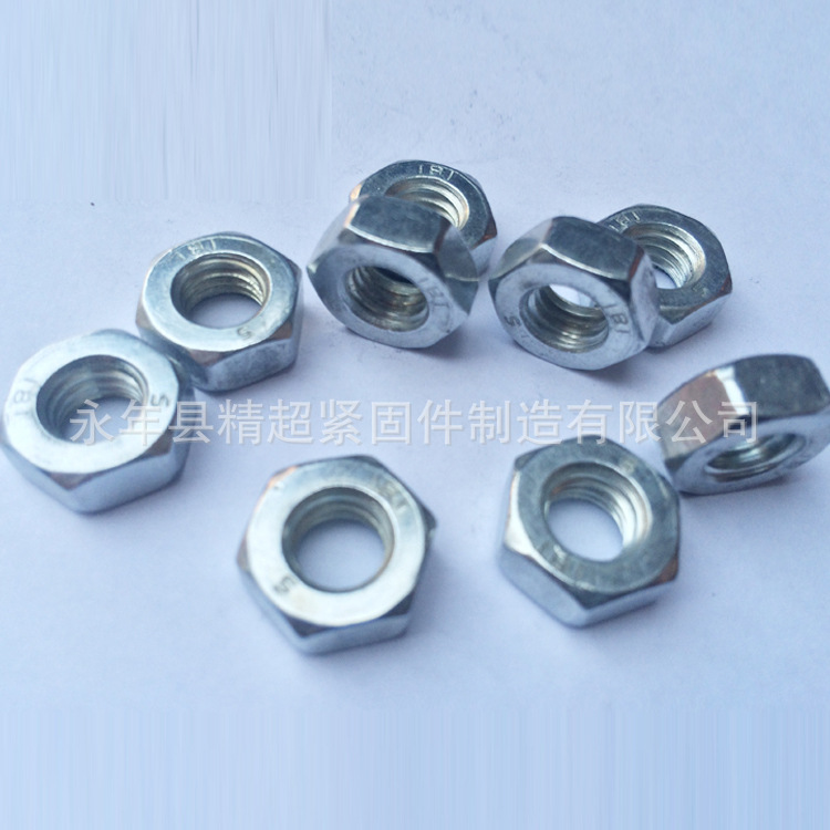 长期定制 冷墩四方焊接六角螺母 高强度螺母加工 8级锁紧螺帽