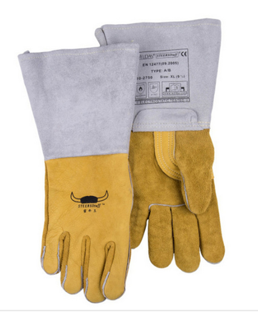 蛮牛王高档烧焊手套，威特仕10-2750电焊深圳烧焊氩弧焊手套