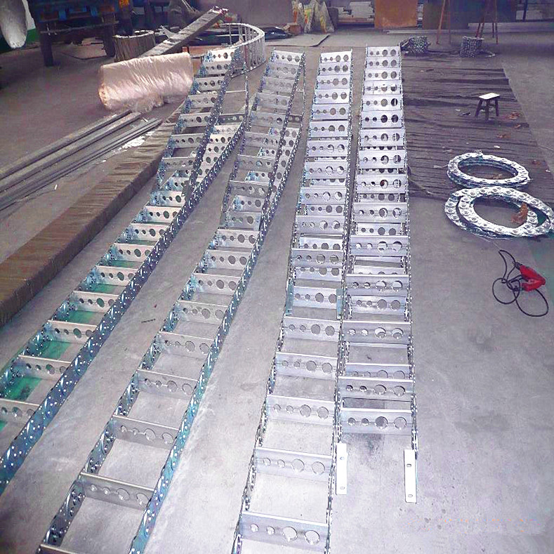促銷鋼鋁電纜拖鏈碳鋼耐磨數控機床穿線槽防爆電線護套配件