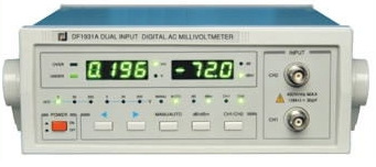 毫伏表中策数字式电压测量仪表自动DF1931A/DF1931B
