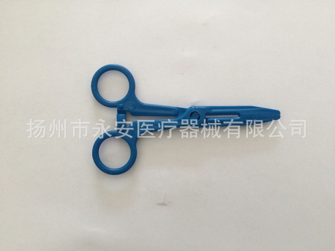 一次性医用止血钳子 塑料止血钳海绵钳纱布钳妇科钳 手术止血钳-阿里巴巴