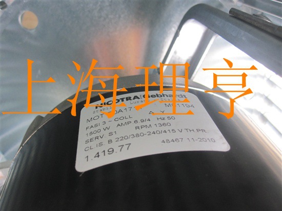 意大利NICOTRA风机     DD12/9 3F 6P     1.1KW