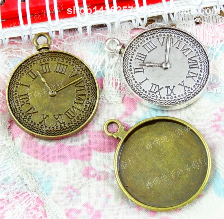 Retro часы, аксессуар, 8 грамм, DIY, 25 мм, 50 шт