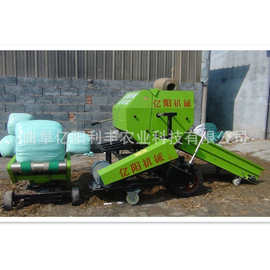 自走式粉碎打捆机 粉碎打捆机厂家 内蒙捡拾粉碎打捆机图片