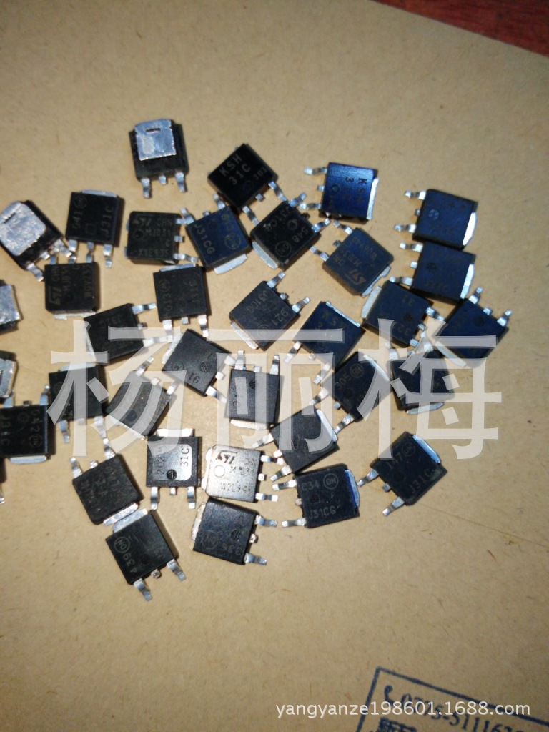 現供应拆机贴片三极管MJD31c/j31c(TO-253)