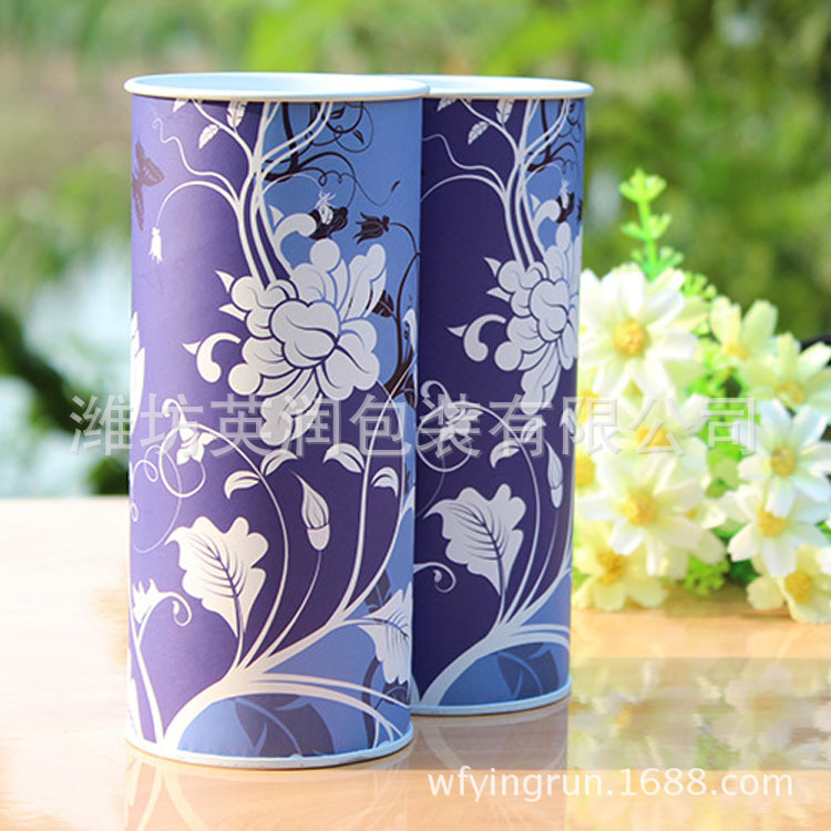 供应食品罐 可可粉罐 海带丝罐瓜脯罐等圆形纸罐包装纸筒密封