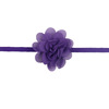 Children's small shiffon headband, elastic hair accessory, European style, 5cm, 15 colors