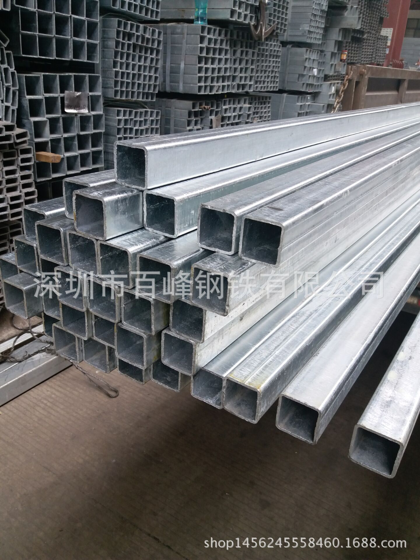 批发*四方形镀锌管  四边形热镀锌铁管  冷镀锌四方铁管80*250