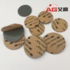 Foshan customized circular Single Gum Anti collision Soundproofing Shockproof Die Electronic appliances eva Sponge cushion