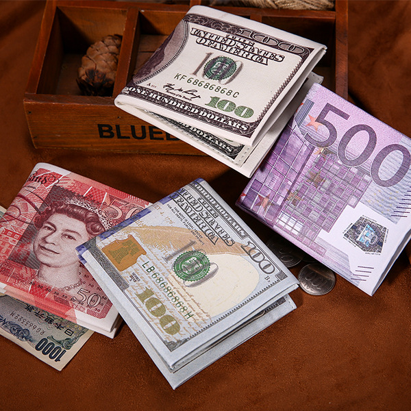 Polyurethane long short wallet