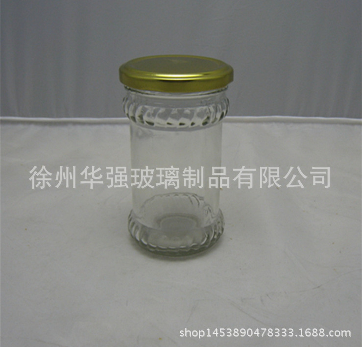 供应玻璃酱菜瓶 芝麻酱玻璃瓶 腐乳玻璃瓶 玫瑰酱玻璃瓶子厂家售