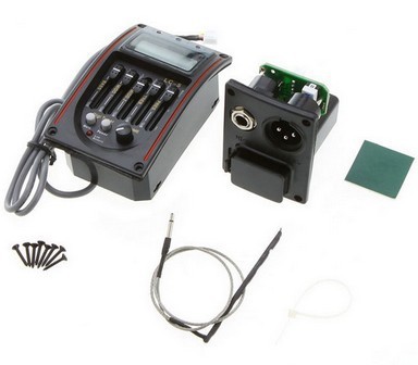 Guitar pickup EQ, Guitar equalizer electric box pickup equalizer tuner LC-5